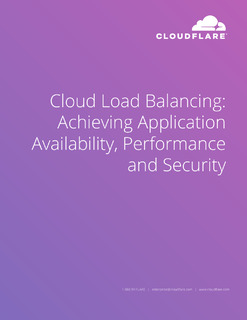 Cloud Load Balancing: Achieving Application Availability, Performance and Security