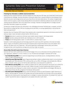 Symantec Data Loss Prevention Solution