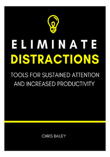 Eliminate Distractions – Tools for Sustained Attention and Increased Productivity